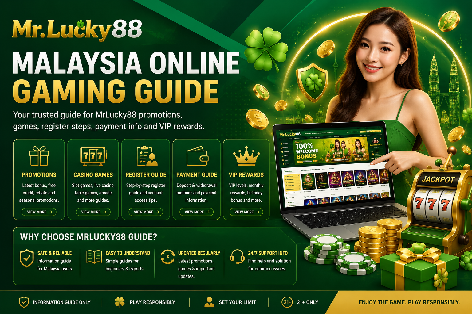 MrLucky88 Malaysia online gaming guide with promotions casino games register payment and VIP rewards