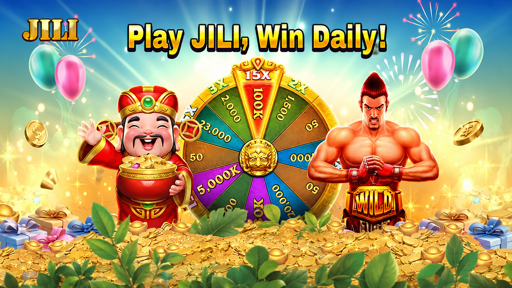 Play JILI，Win Daily